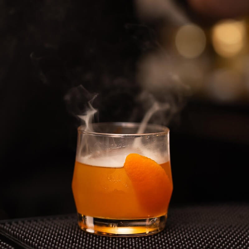 Old Fashined Cocktail in Downtown, Wichita